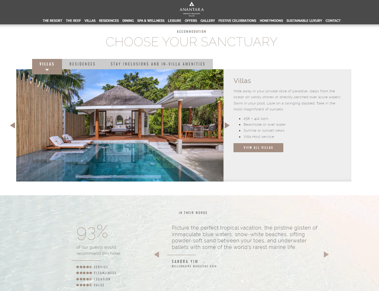 Resort Kihavah, Maldivas — Original